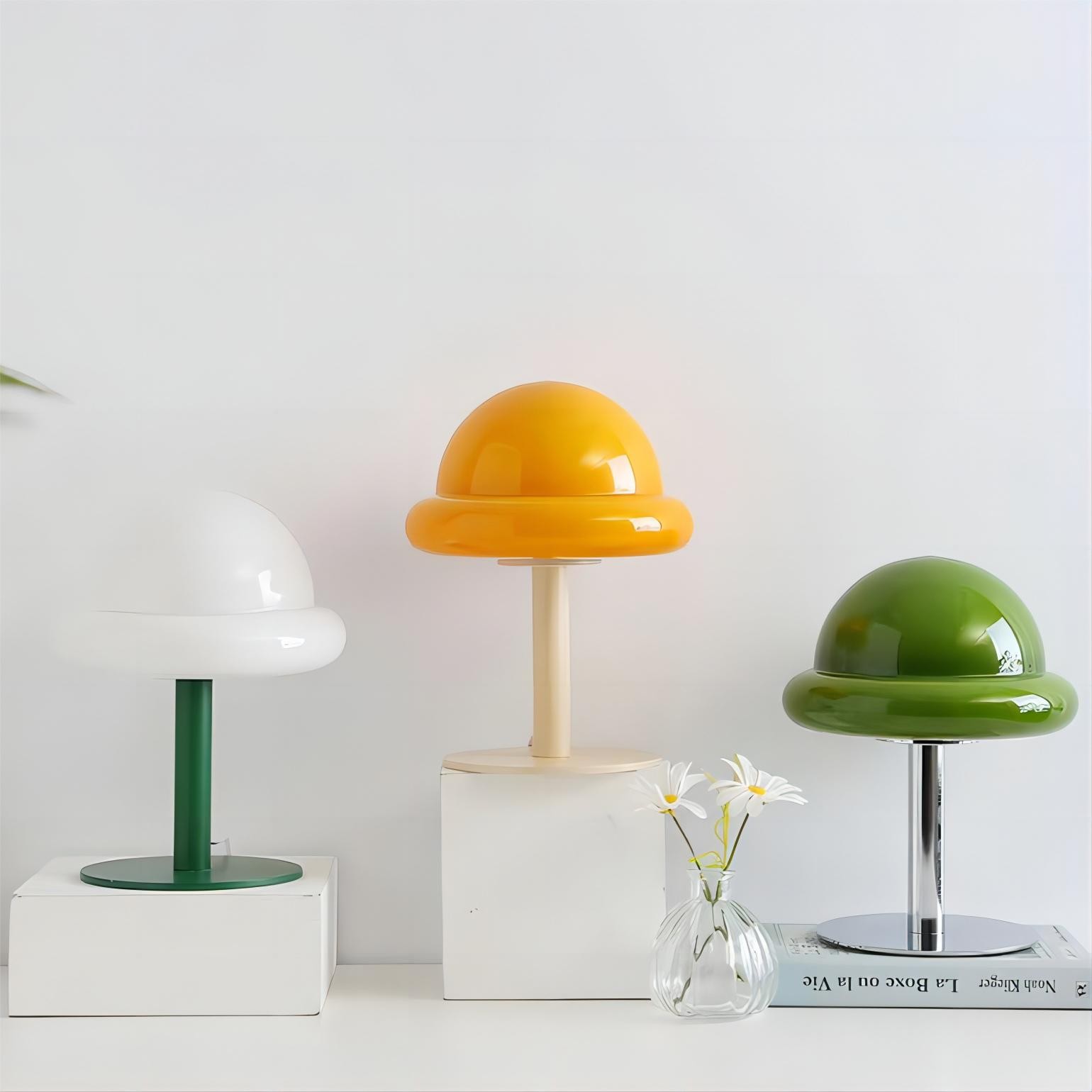 Morandi Glazen Bauhaus Eiertafellamp HL111