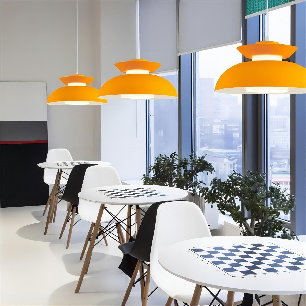 Noordse Macaron Layer Disc Hanglamp HL192