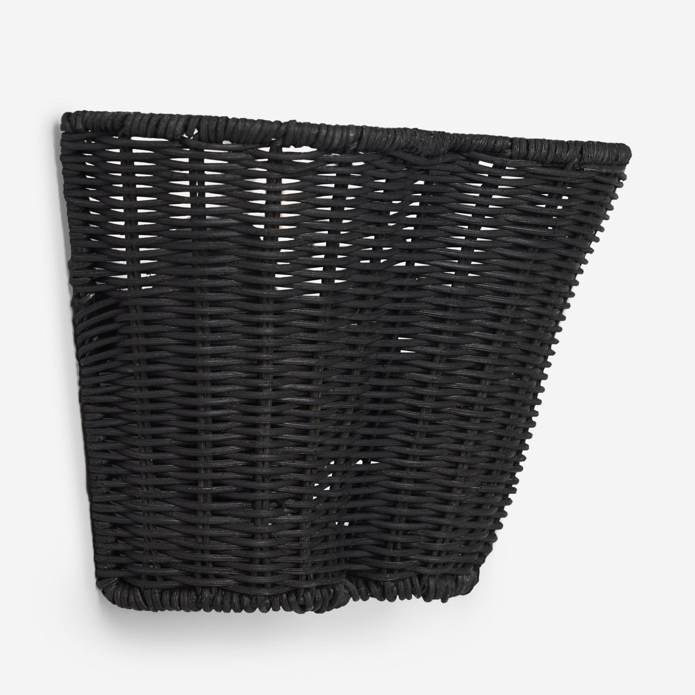 Wickara geweven wandlamp - Wandlamp met geschulpte mandvormige kap voor de slaapkamer HL1854