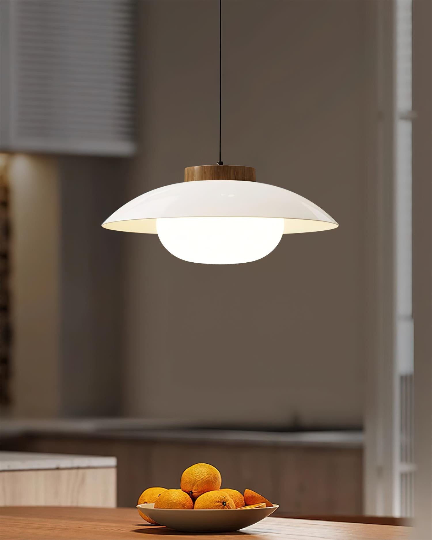 Moderne eetkamer glazen hanglamp HL739