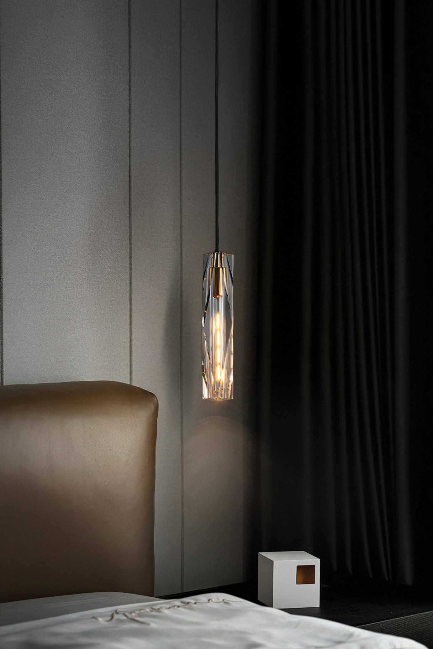 Kristallen koperen hanglamp HL1130