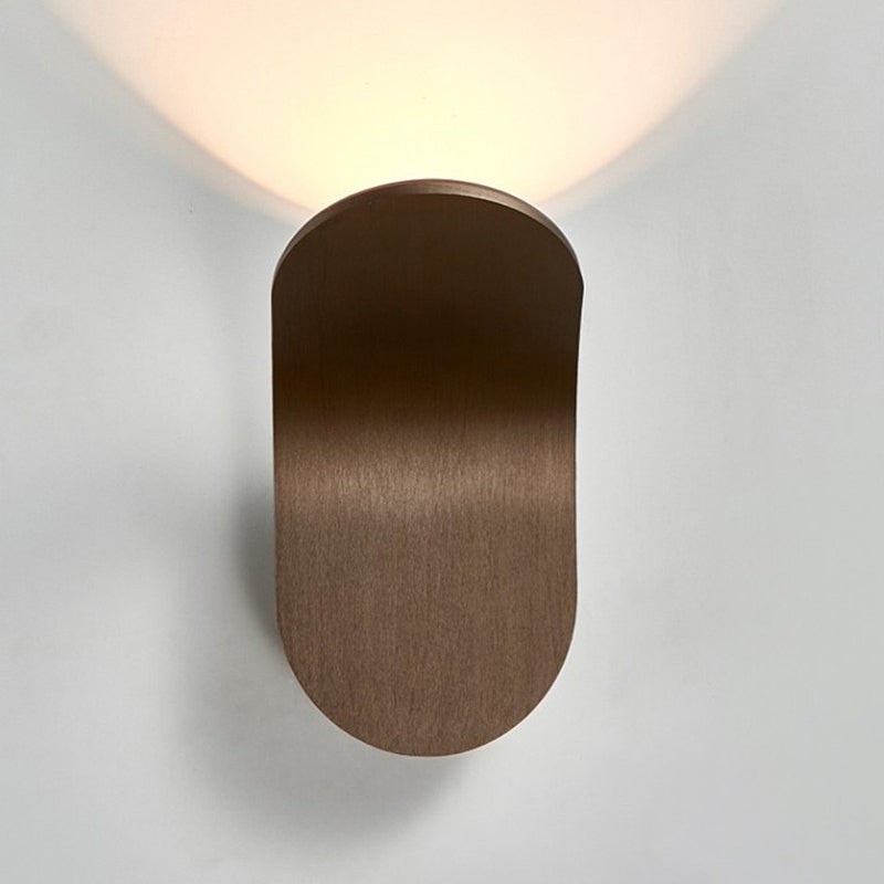 Moderne Scandinavische aluminium boog LED wandlamp HL480