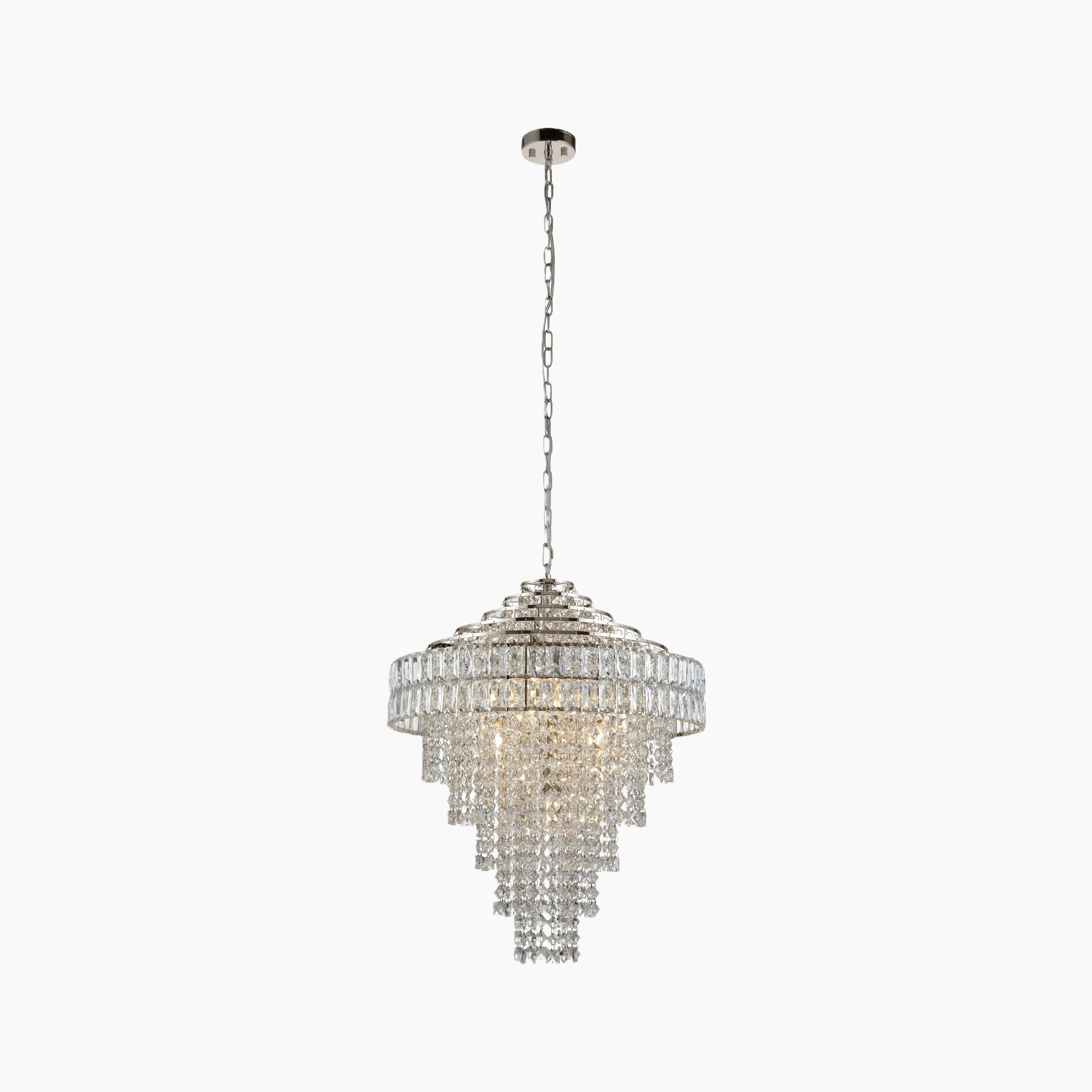 Virelis Style Luxe Kristallen Hanglamp - Sfeerverlichting voor Keukens & Horecaruimtes HL2144