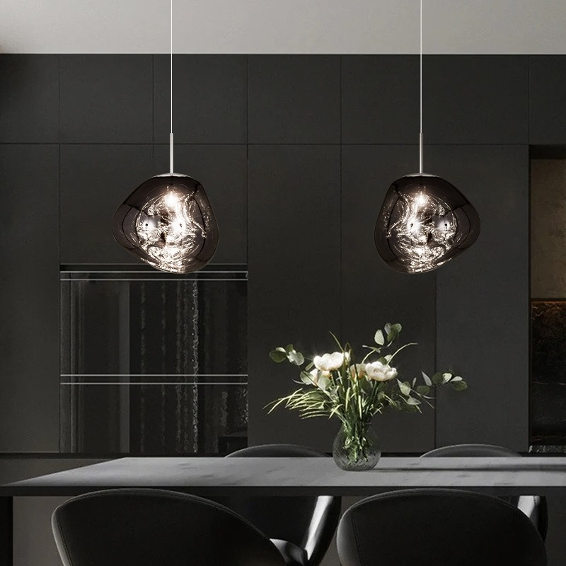 Glass Dynamic Surface Hanglamp