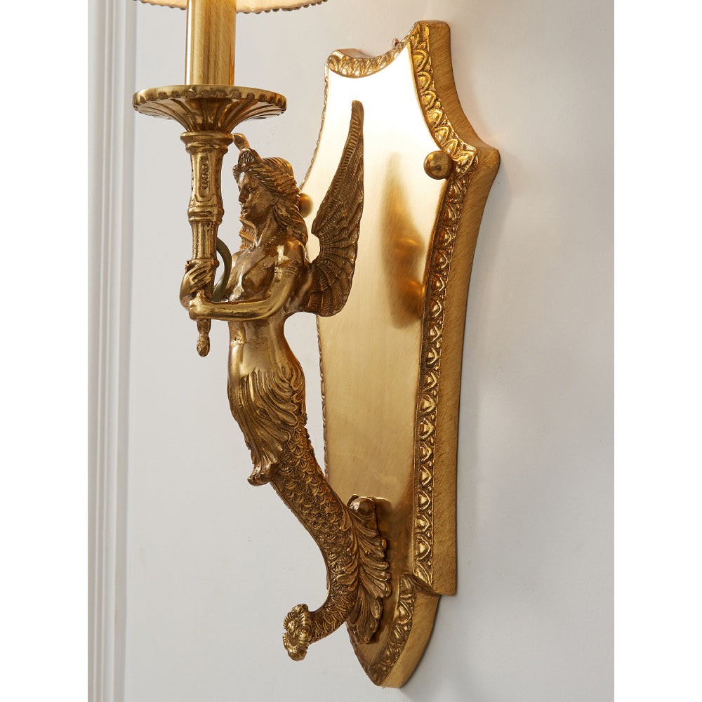 Caterina messing wandlamp HL3296