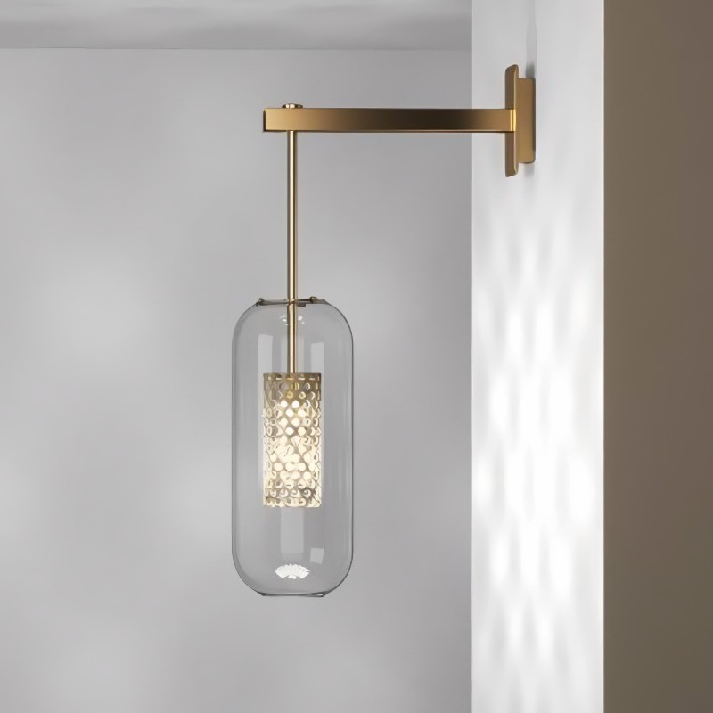 Vadim Geperforeerde Kooi Wandlamp Industrieel