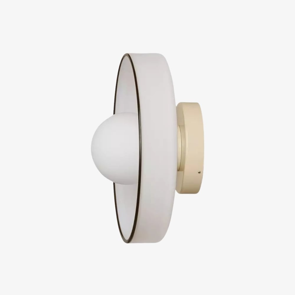Kalo glazen schijf wandlamp - Moderne wand en plafondlamp voor hal en slaapkamer HL2259