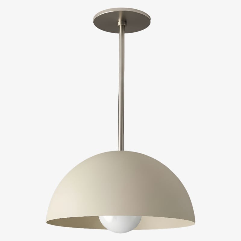 Metio Dome Neutral Dome Hanglamp - Moderne Metalen Accentverlichting HL1743