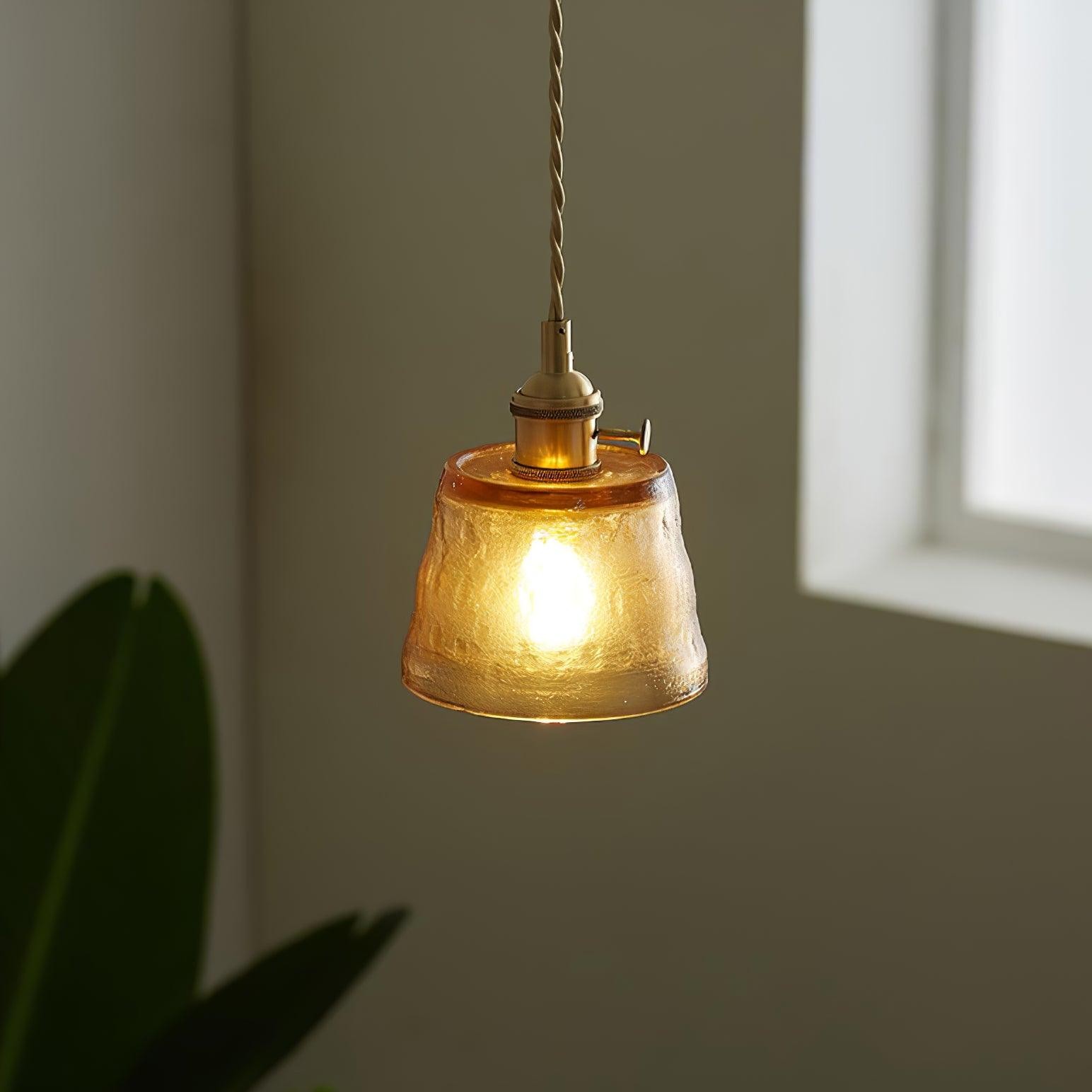 Nordic eenvoudige glazen beker hanglamp HL530