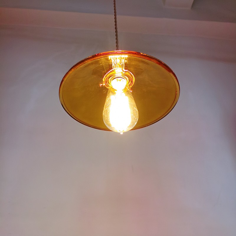 Eetkamer Retro Artistieke Glazen Hanglamp HL58