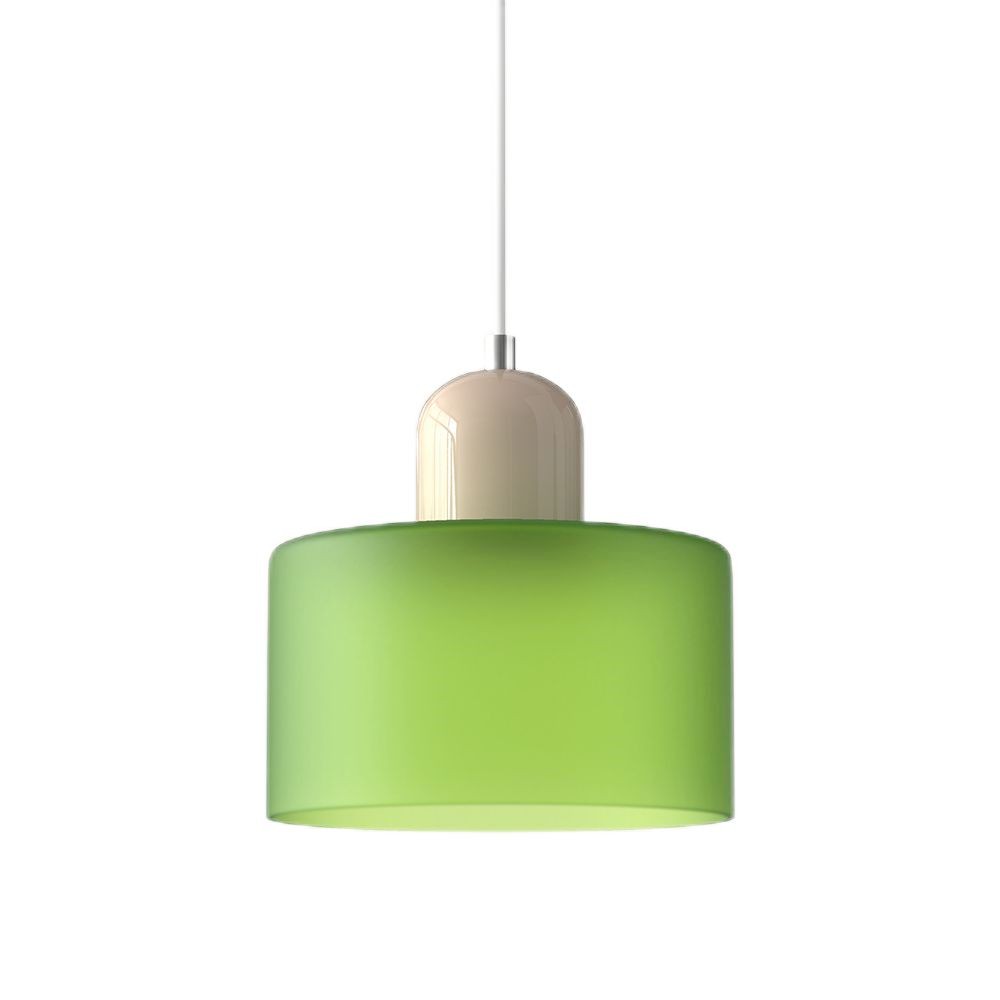 Kalo Cilinder Hanglamp - Glazen Lamp in Scandinavische Stijl voor Eet en Slaapkamer HL107