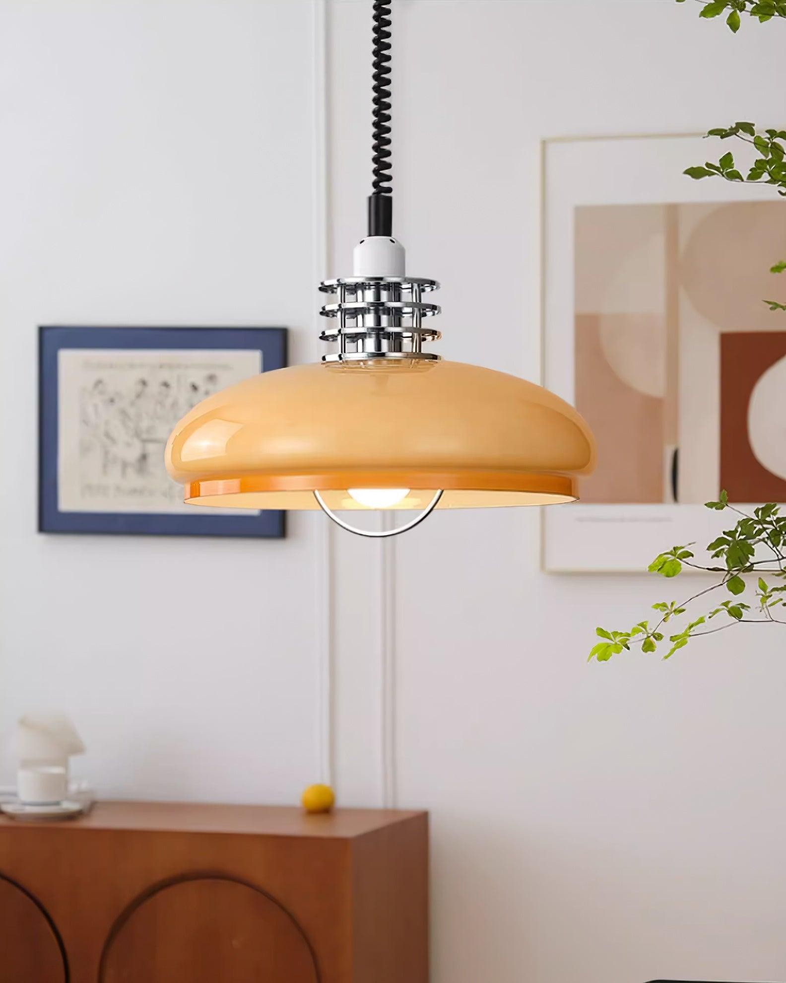Nordic Cream intrekbare hanglamp HL914