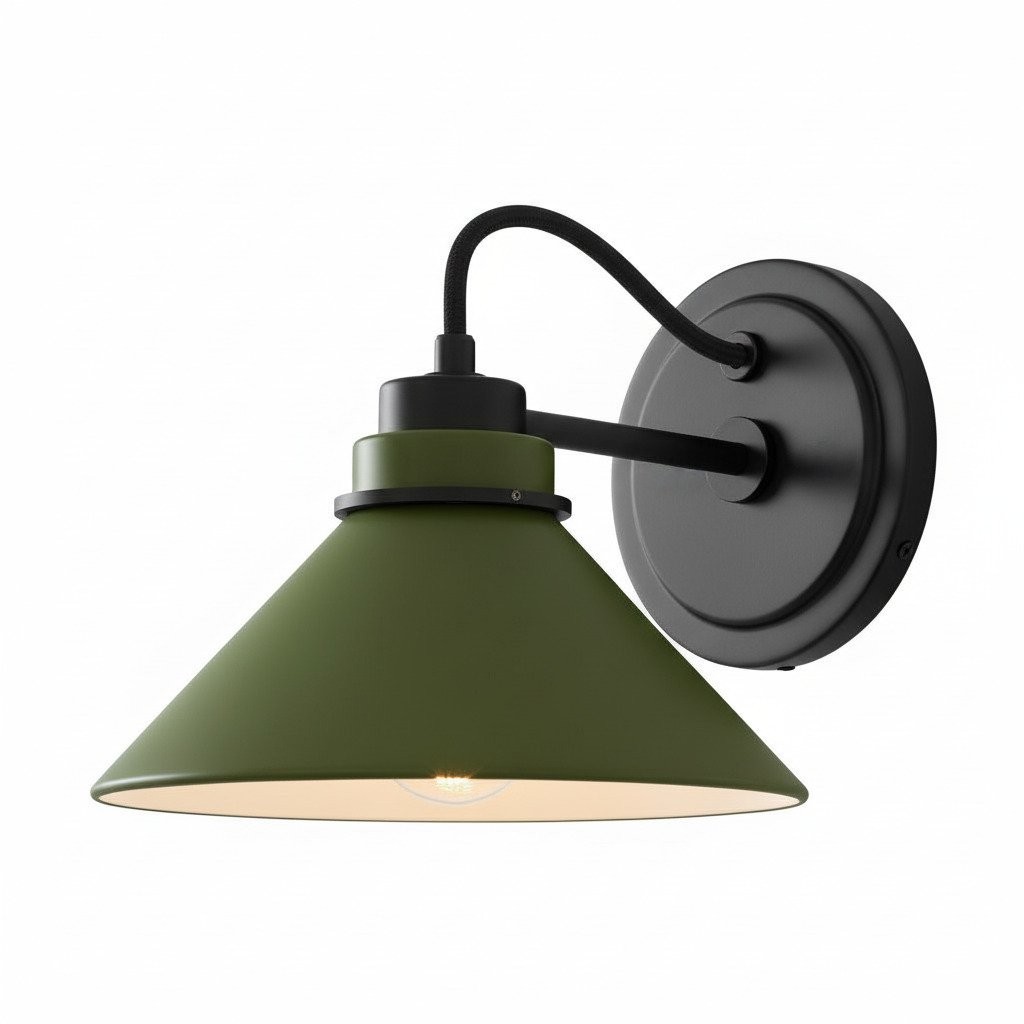 Aurenza Sconce – Landelijke wandlamp met metalen accenten voor gezellige ruimtes HL1648
