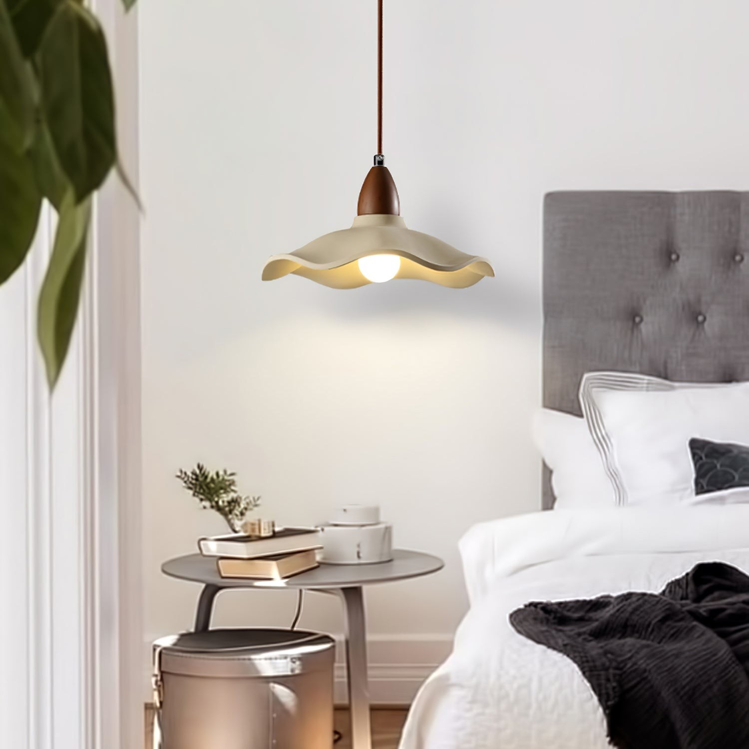 Japanse Wabi-Sabi Stijl Cement Wave Hanglamp HL502