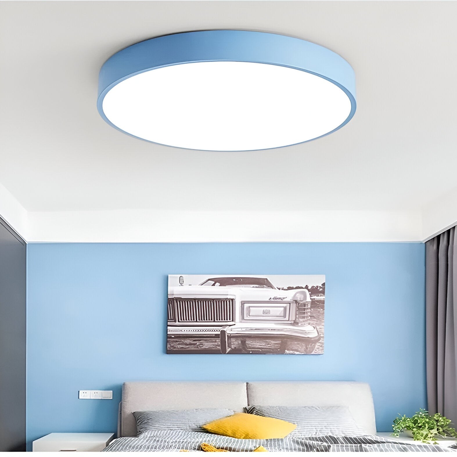 Nordic Macaron Ronde LED Plafondlamp HL1291