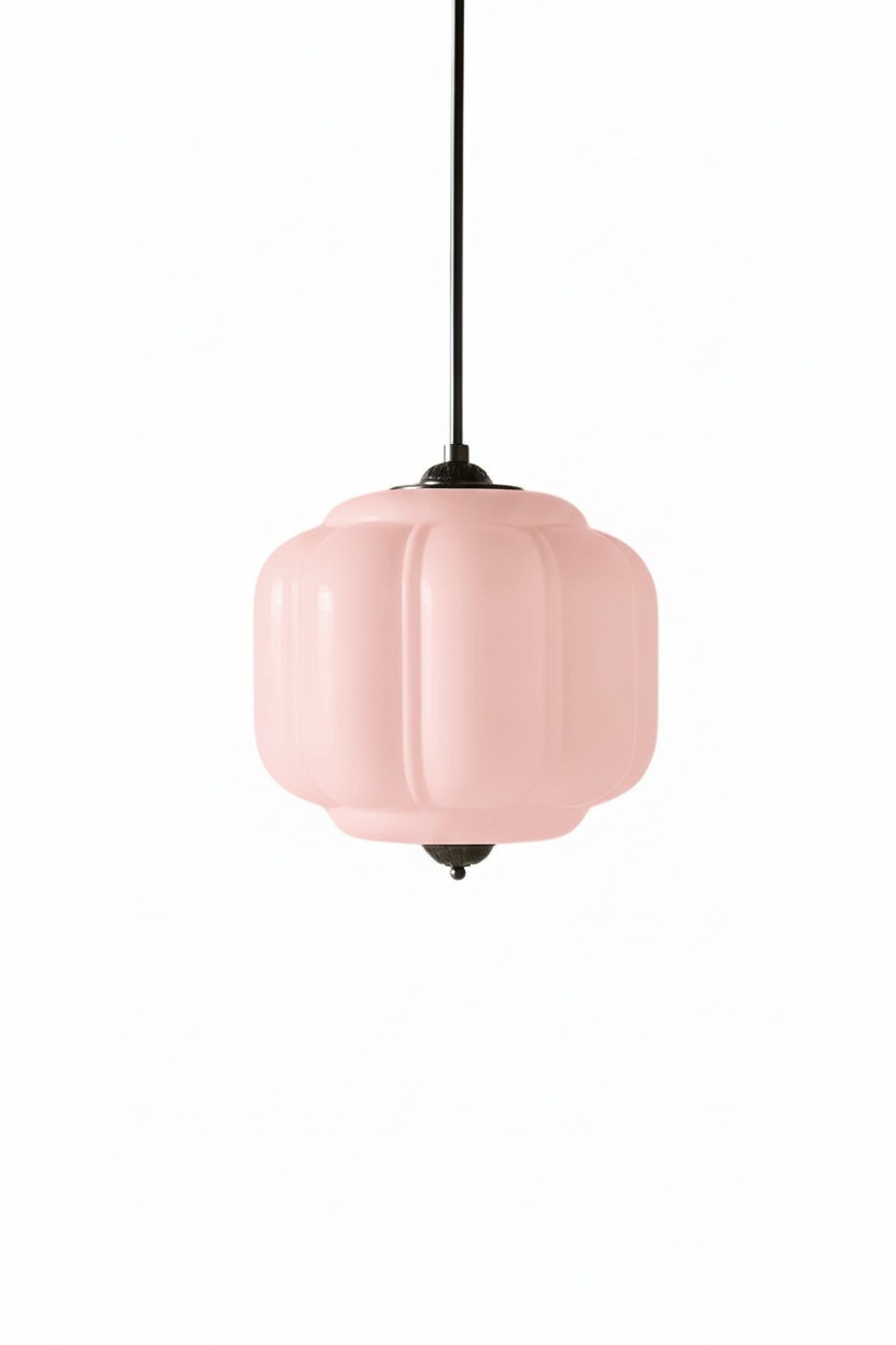 Eloise Vintage Glazen Kroonluchter - Melkglas Home Accent HL1651