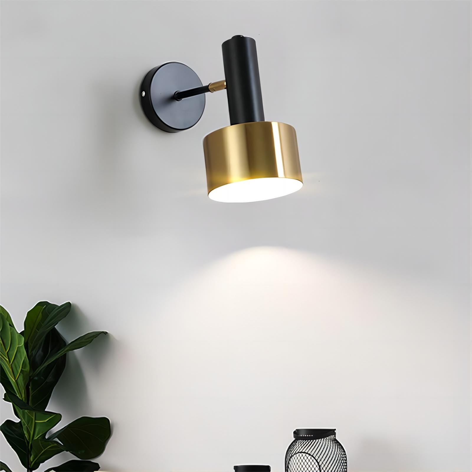 Scandinavische draaibare dimbare leeswandlamp HL170