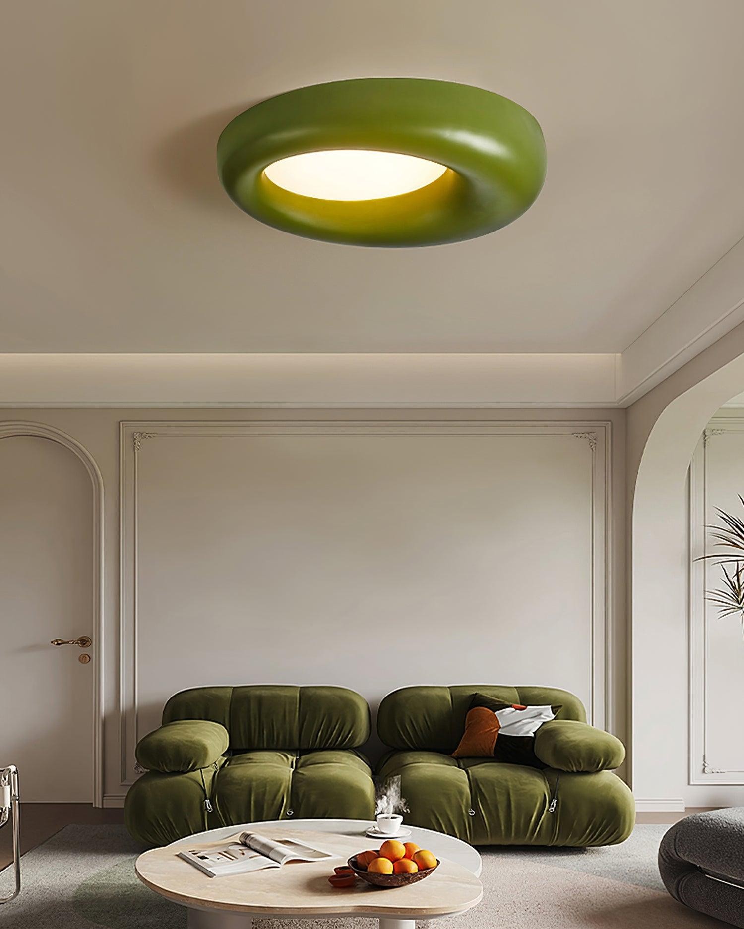 Center Offset Concentric Circle Acryl Plafondlamp HL821