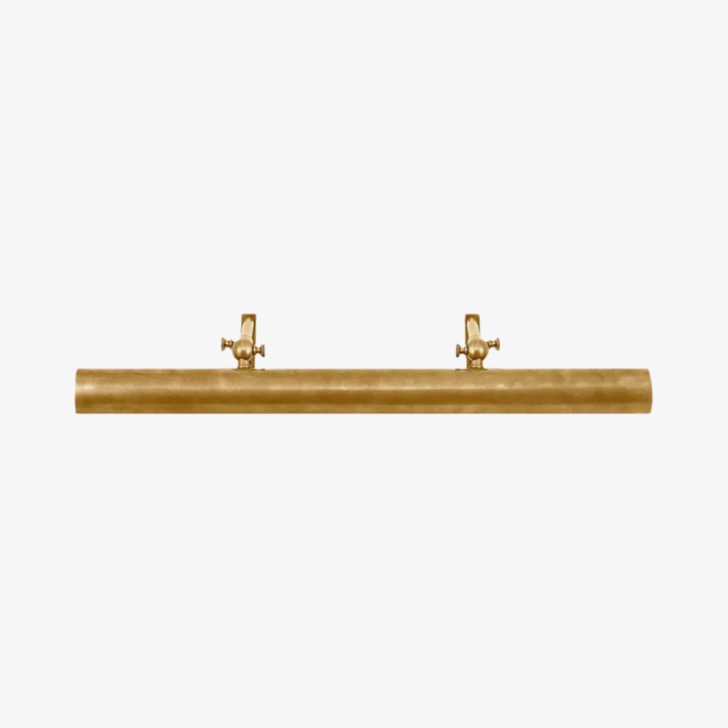 Libris Cilindervormige Schilderijlamp - Wandlamp met Metalen Kap voor Woonkamer of Slaapkamer HL2373
