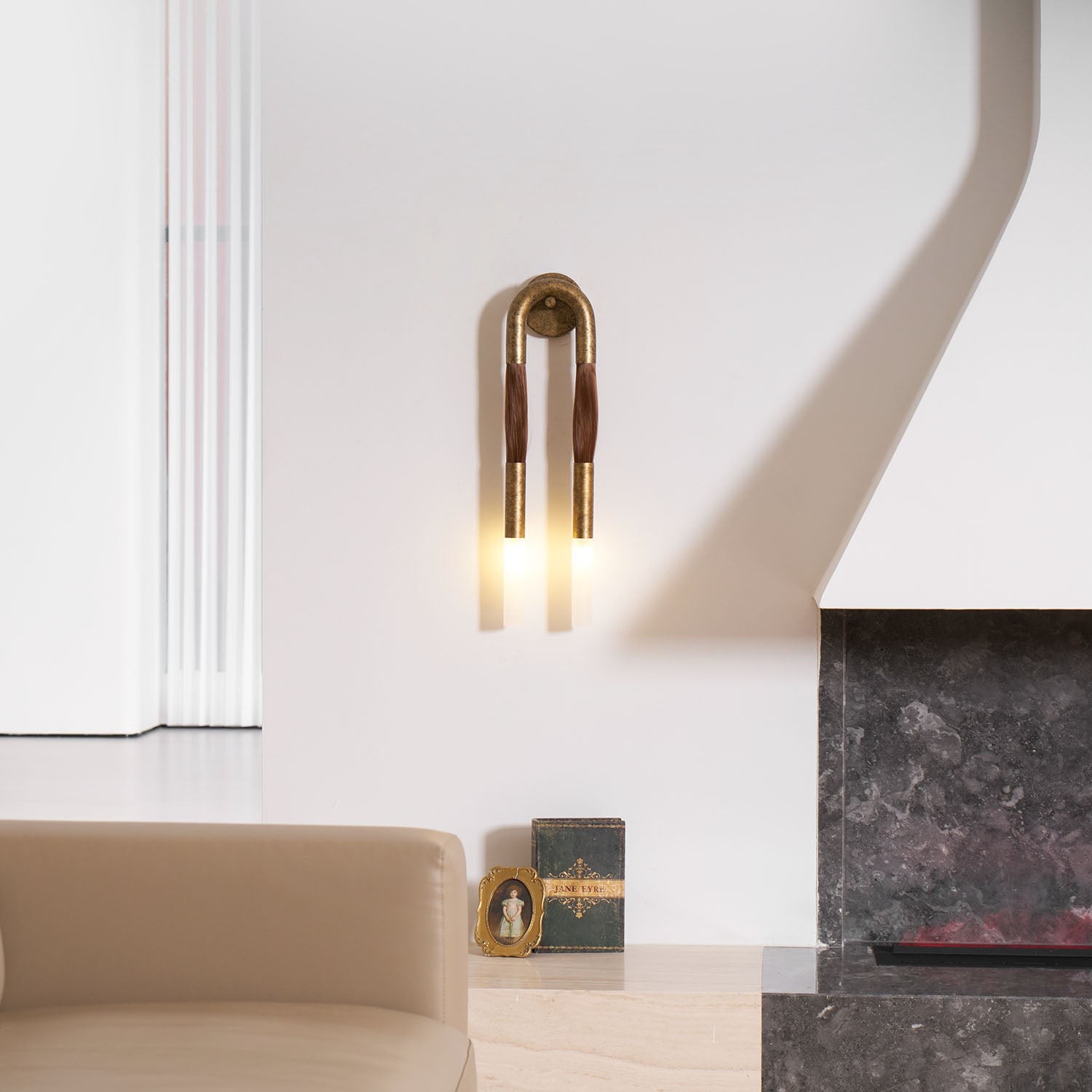Dubbele Antonia wandlamp HL3176