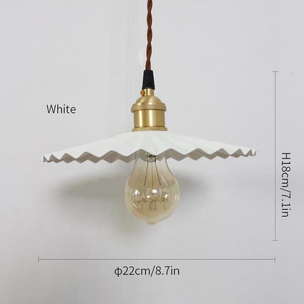 Koperen paraplu hanglamp
