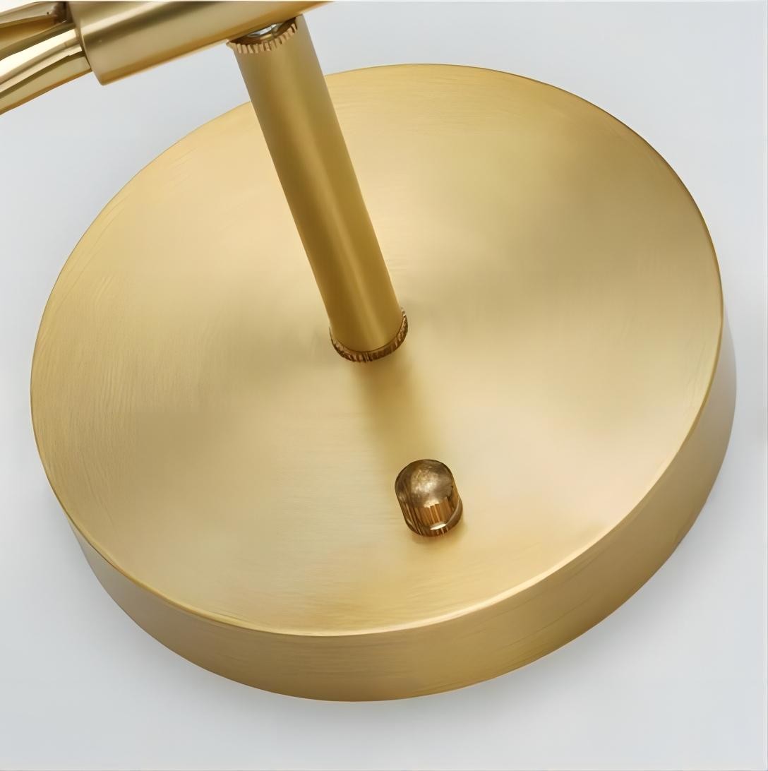 Messing ijdelheid Wandlamp