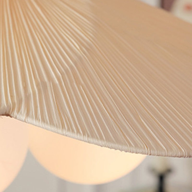 Orrise Vintage geïnspireerde hanglamp met 3 lampen - Hout, metaal en stof accenten, woonverlichting HL2331