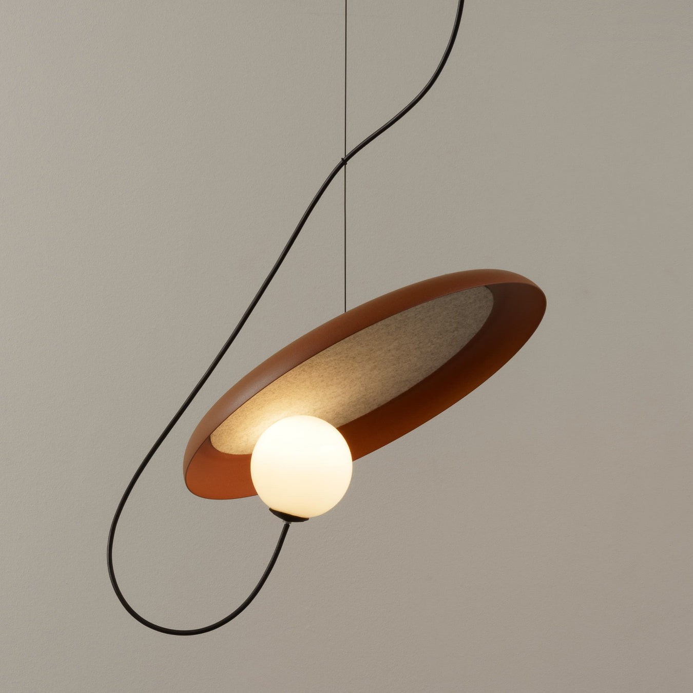 Akoestische schijf hanglamp HL3001