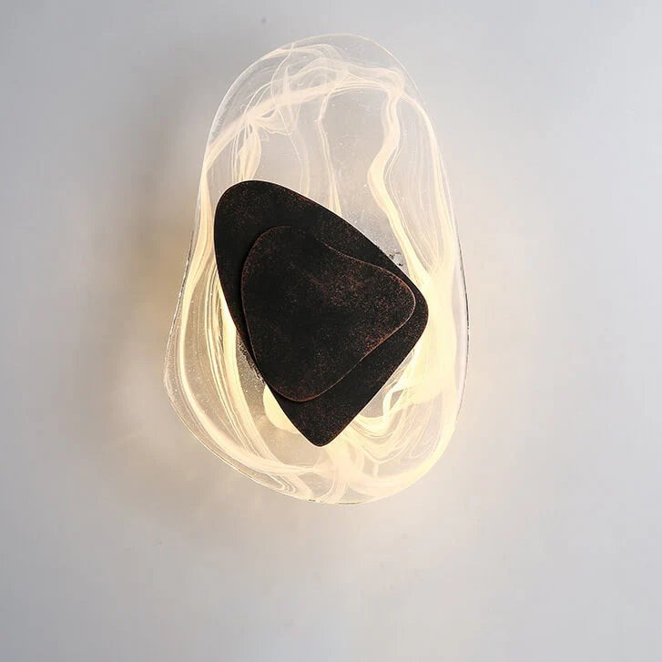Water Ripple Sculpturale Wandlamp HL1255