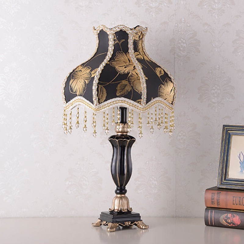 Palace Floral Hars Gesneden Basis Tafellamp HL877