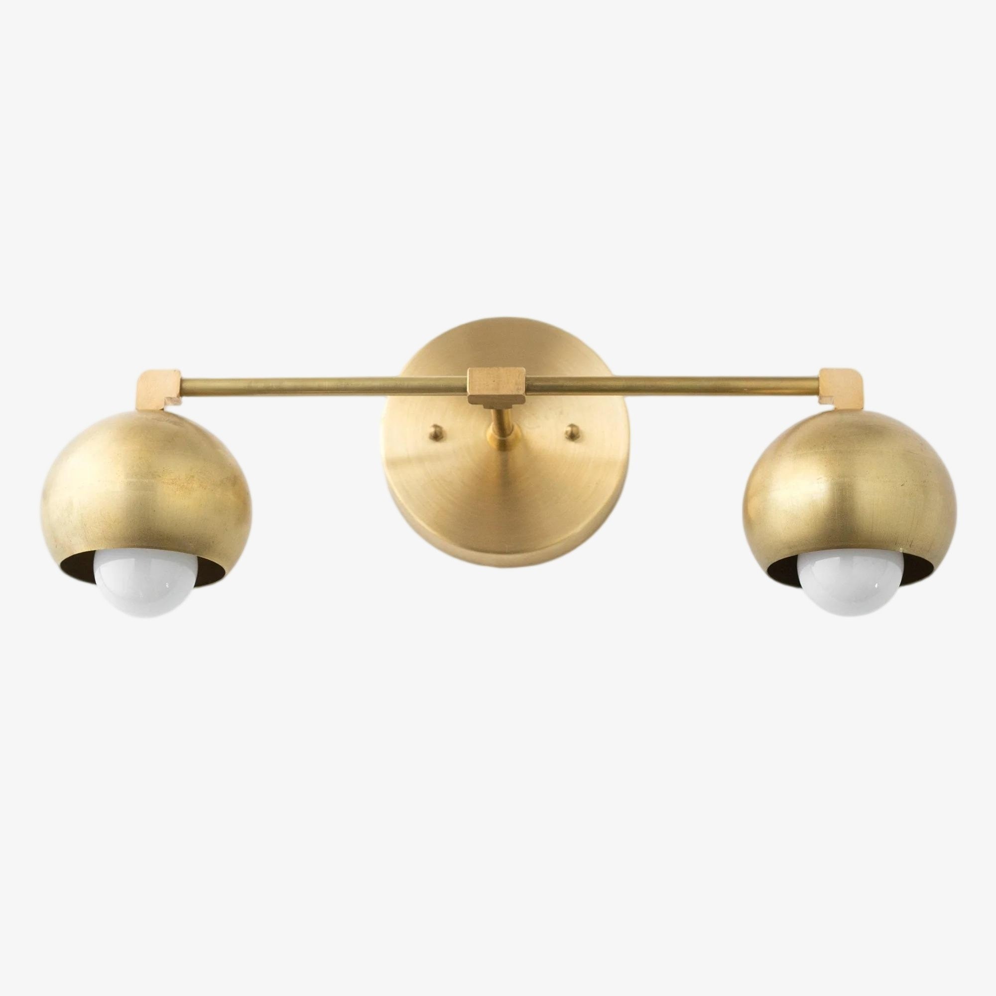 Metio Dome Decoratieve Badkamerlamp - Klassieke Bolvormige Badkamerwandlamp HL1686