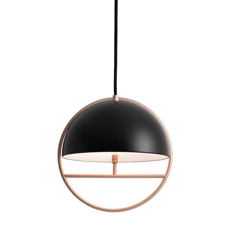 Nordic Halfronde Ring Metalen Hanglamp HL550