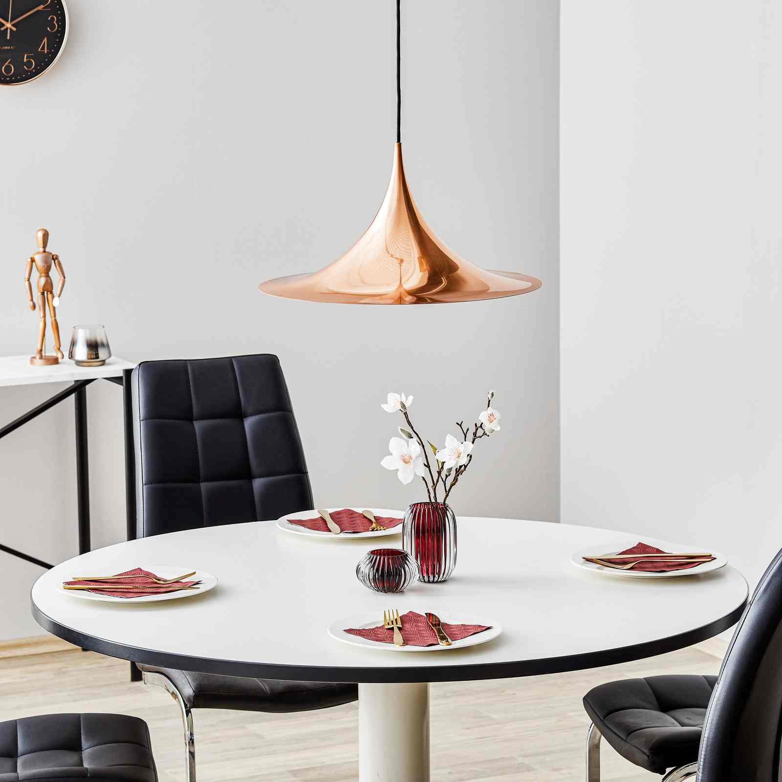 Mid Century Moderne Hoor Metalen Hanglamp