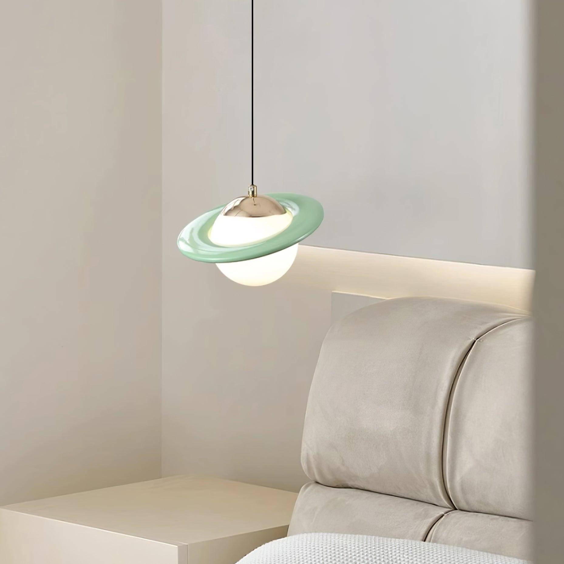 Romantische Saturnus Planeet Hanglamp voor Slaapkamer HL749