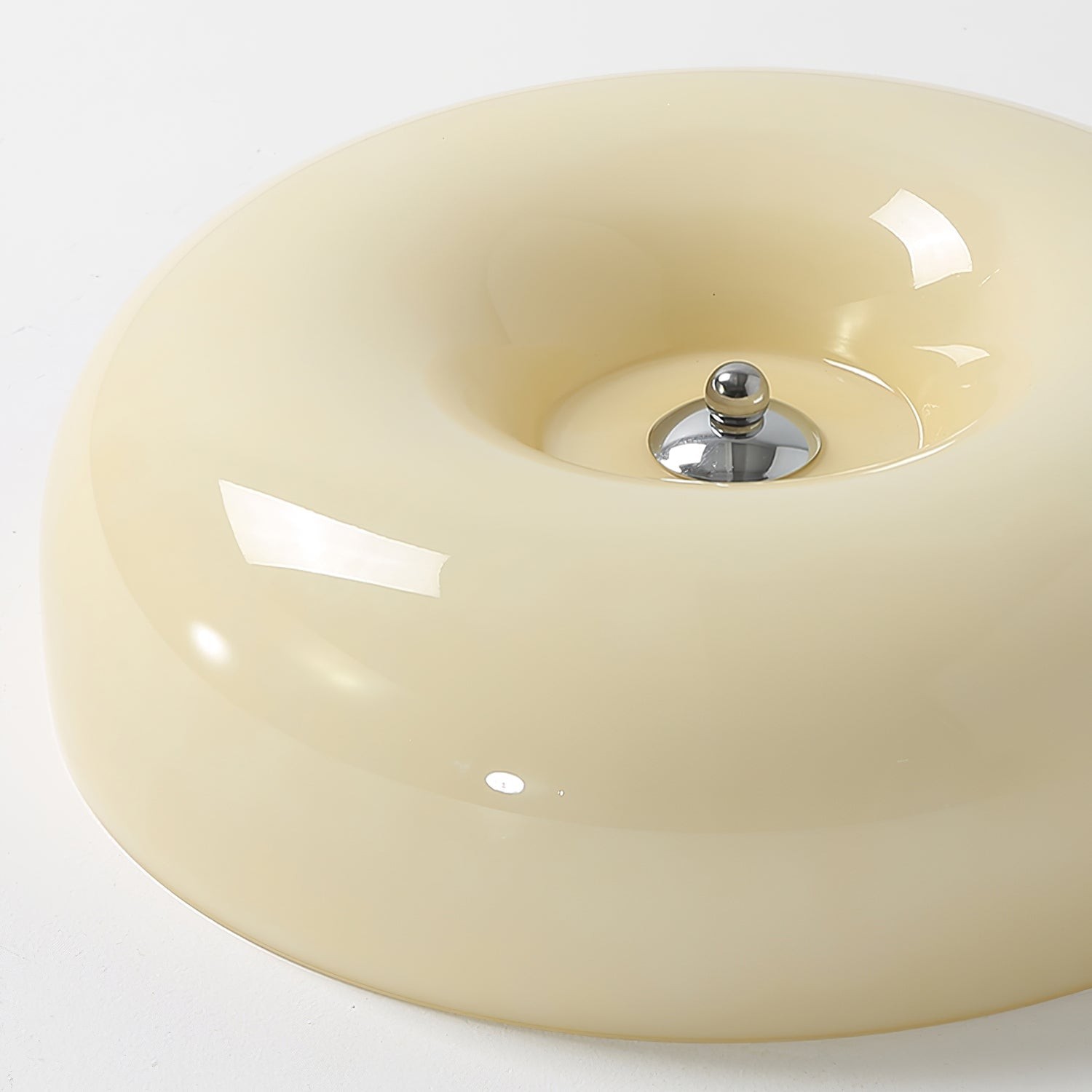 Art Deco Crème Pudding Plafondlamp HL203