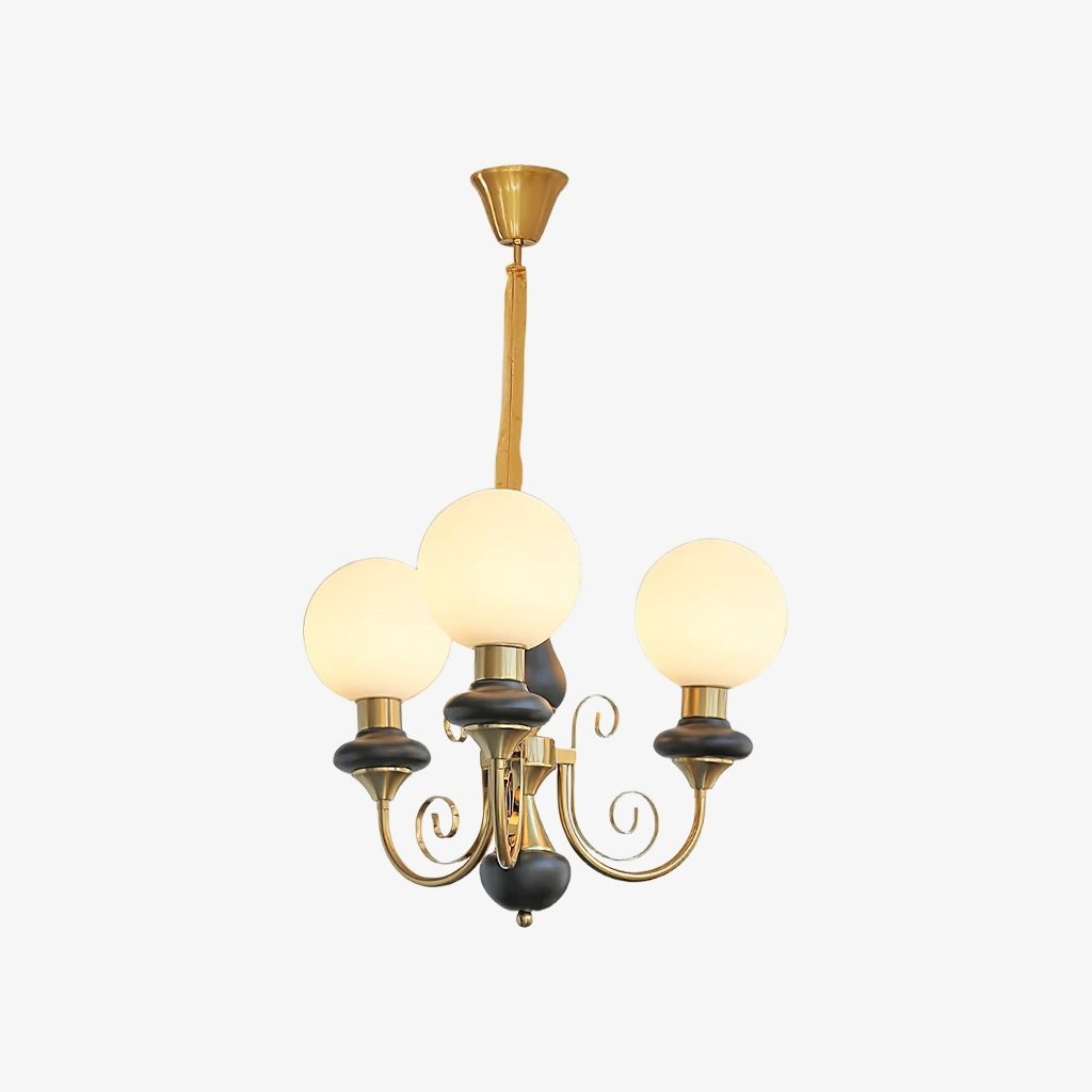 Radiara Kroonluchter - Ontwerp met gelaagde stenen schijven, moderne luxe stijl voor eetkamer en woonkamer HL2327