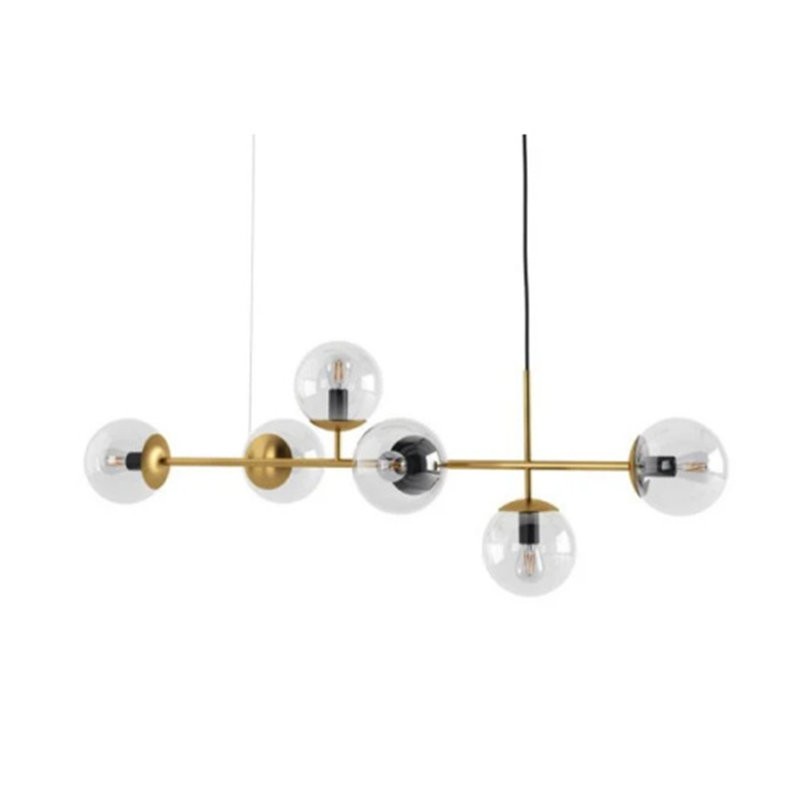 Orb moderne glazen bol hanglamp voor woonkamer