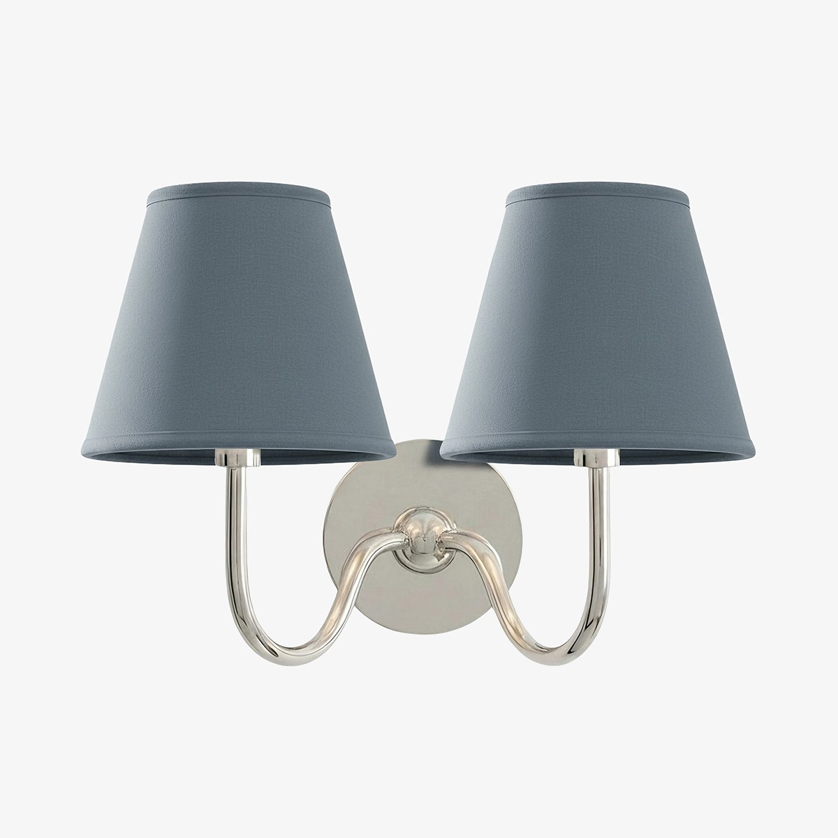 Luvora Vintage Wandlamp met Linnen Kap - Moderne Metalen Wandverlichting HL1594