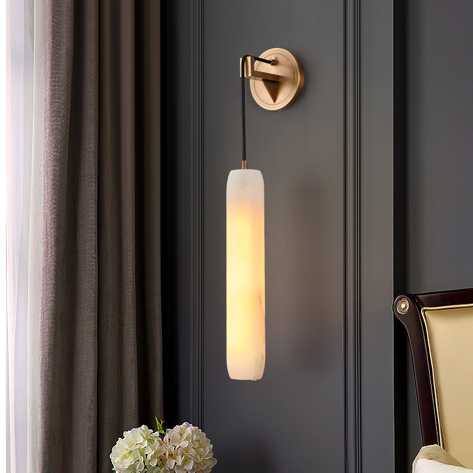 Albasten wandlamp HL2990
