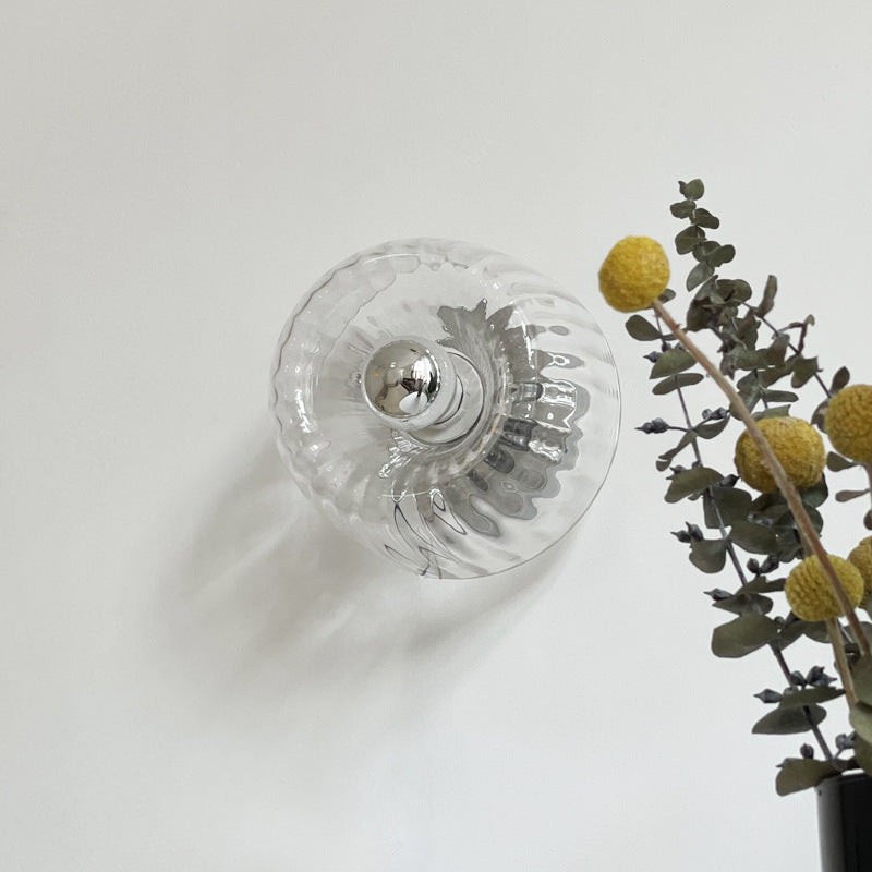 Clara Rays Moderne Plafondlamp van Messing en Glas HL3504