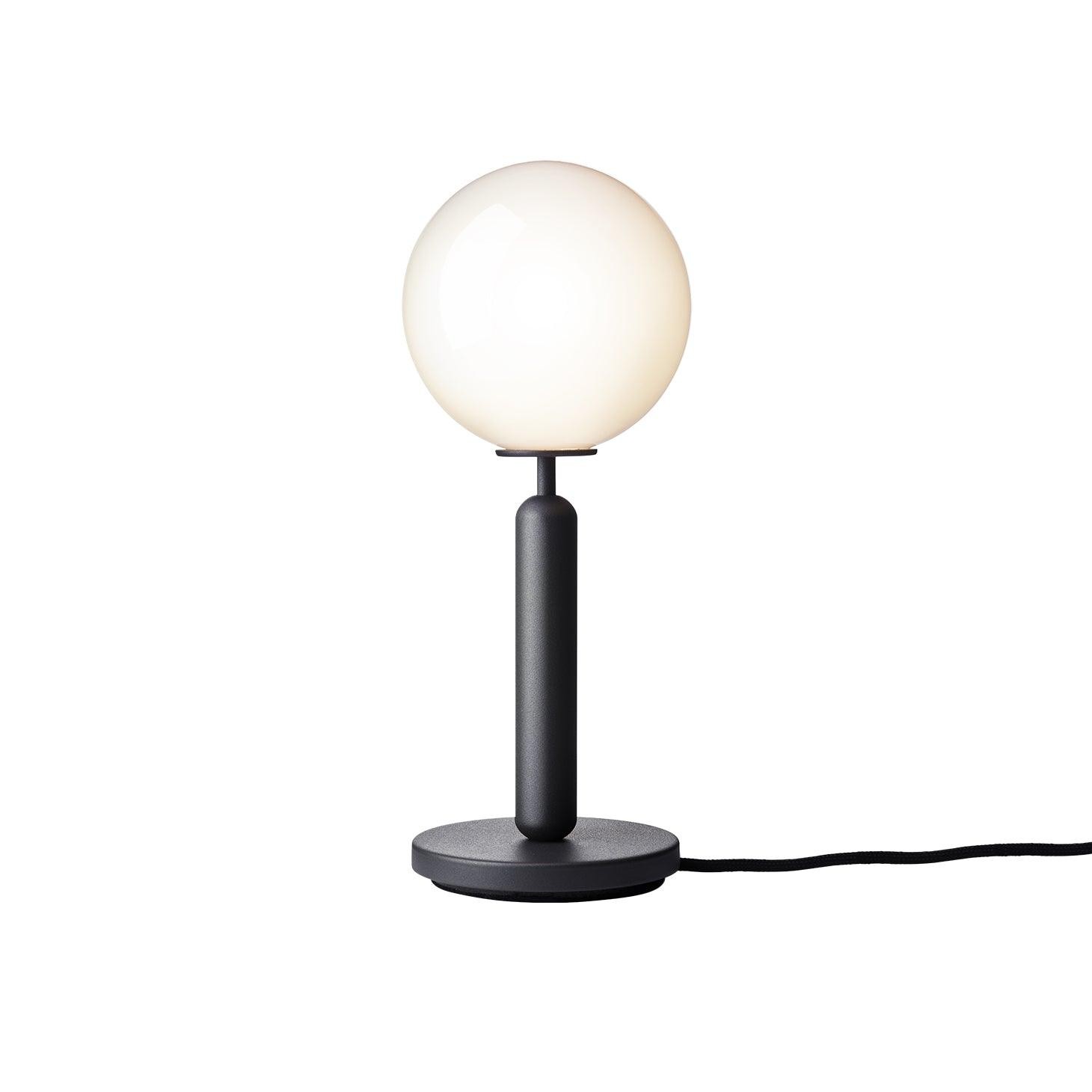 Sferische stijlvolle glazen inductie tafellamp HL711