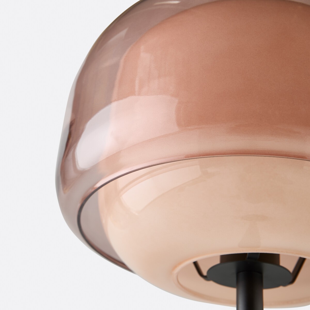 Clinco Moderne Paddestoel Vloerlamp - Gekleurde Glazen Bollamp voor Woonkamers HL1778
