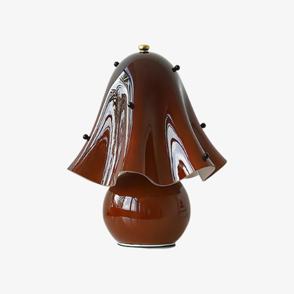 Bellina Decoratieve Tafellamp - Sculpturale Klokvormige Bloemvorm HL1644