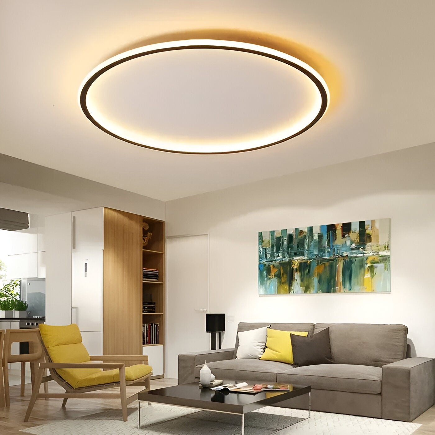 Ultraslanke moderne plafondlamp HL1232