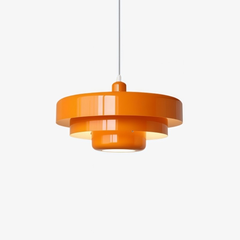 Macaron Disc Hanglamp - Scandinavische Meerlaagse Hanglamp van Metaal voor de Keuken HL179