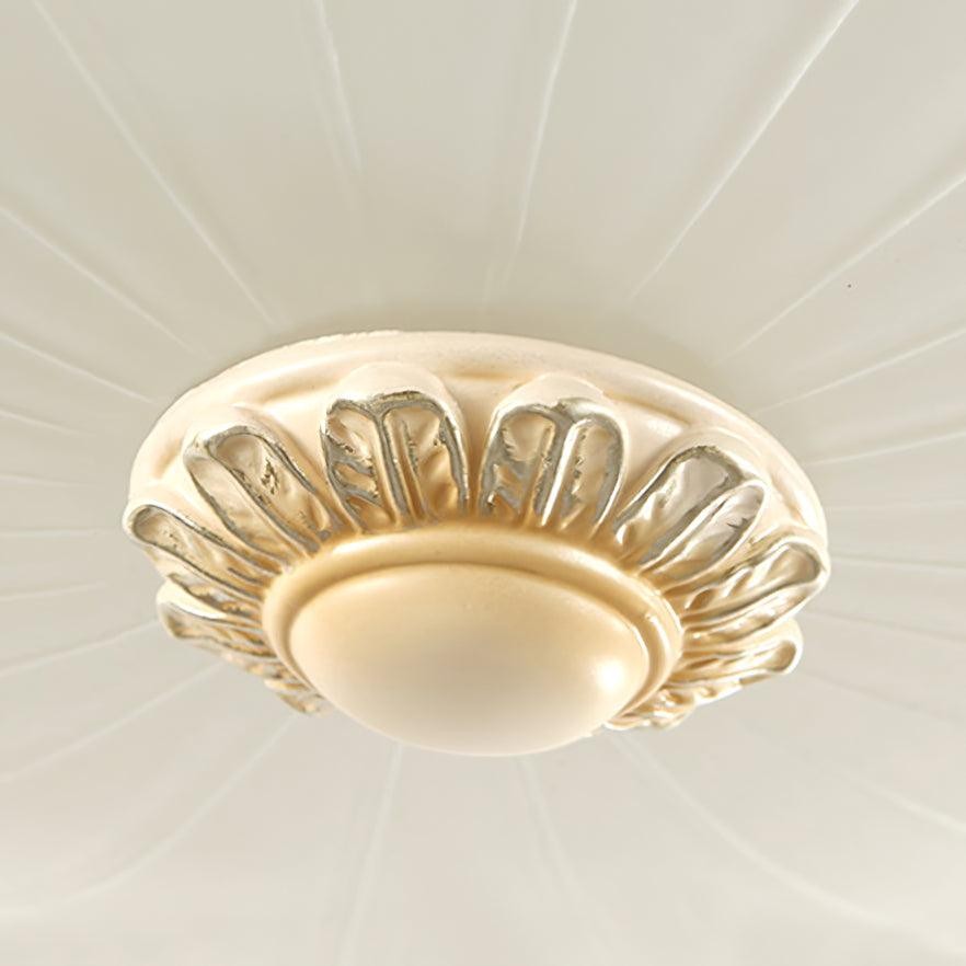 Europese vintage stijl plafondlamp van hars voor slaapkamer HL447