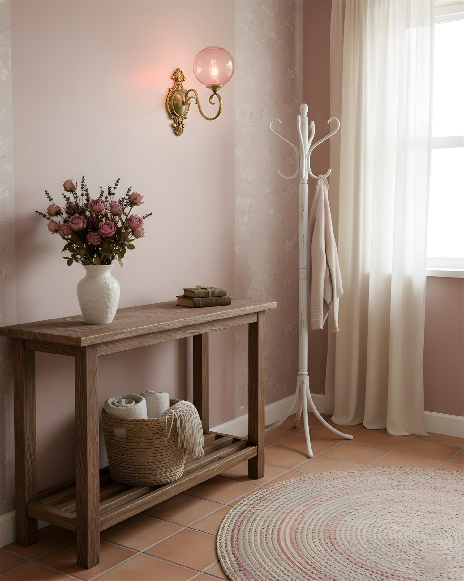 Vintarose wandlamp HL2841