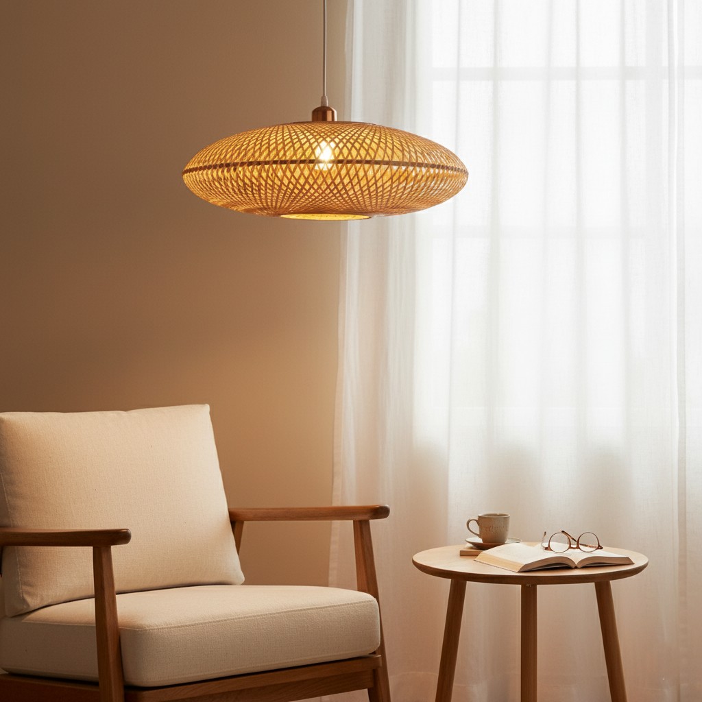 Treasure of the Dawn bamboe hanglamp HL3452