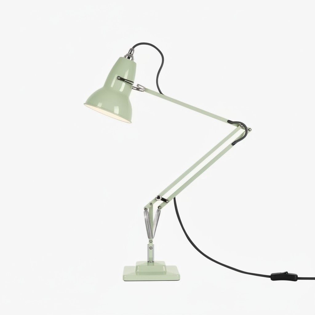 Modryx tafellamp met veerarm van metaal - Vintage verstelbare bureaulamp voor studiekamer HL1820