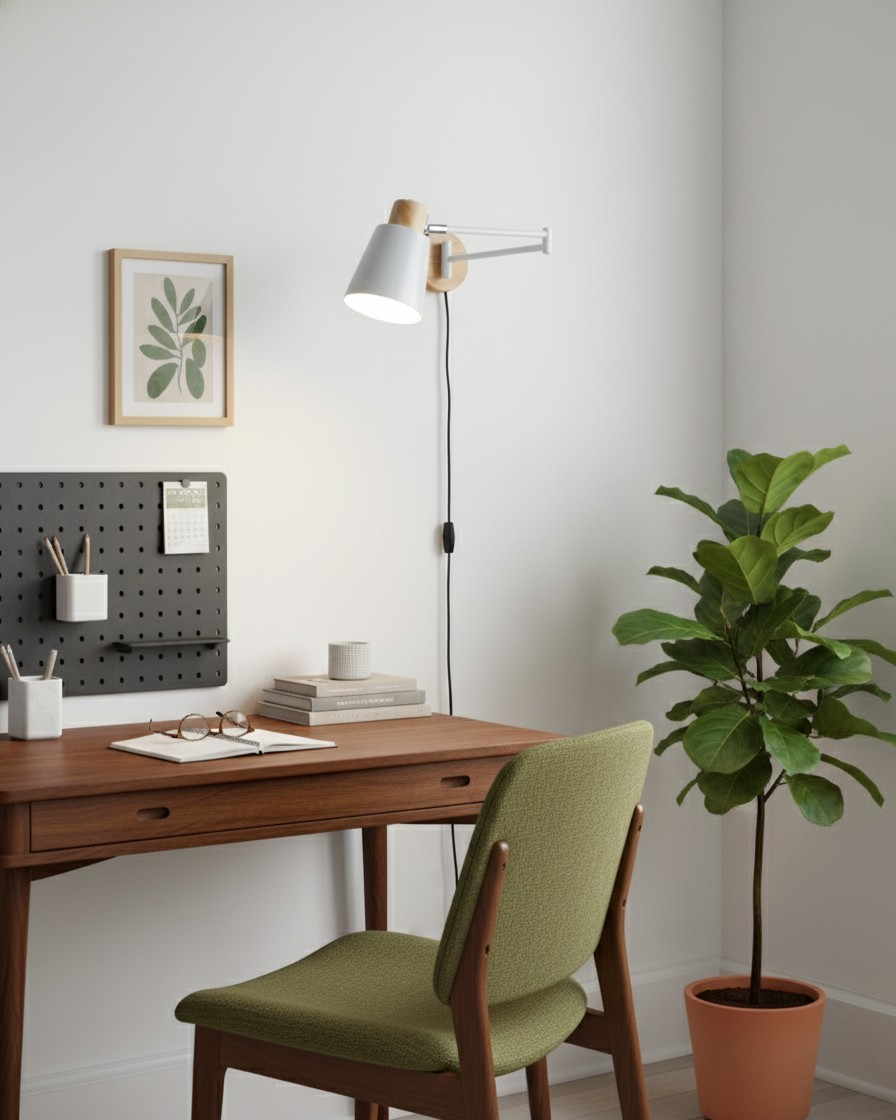 Collin Verstelbare Stekker Wandlamp HL2818